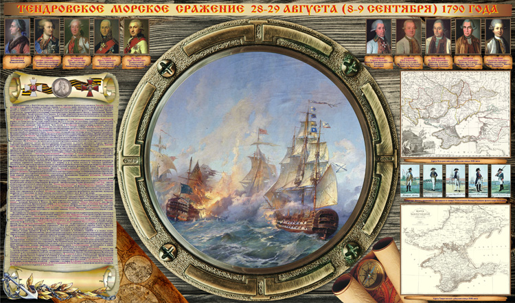 Тендровское морское сражение 28-29 августа (8-9 сентября) 1790 года