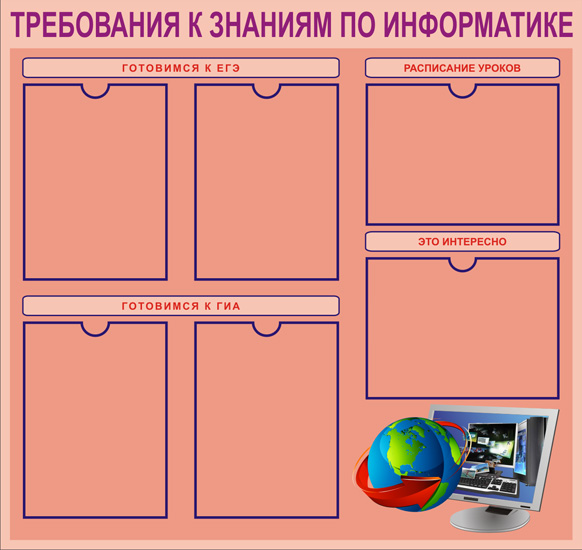 Требования к знаниям по информатике (с карманами)