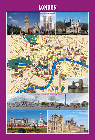 Английский язык. Лондон. Достопримечательности Лондона (London)